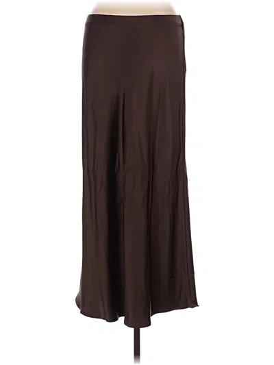 Pre-owned Zara Casual Skirt In Brown