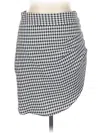 Zara Casual Skirt In Gray