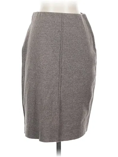 Pre-owned Zara Casual Skirt In Gray