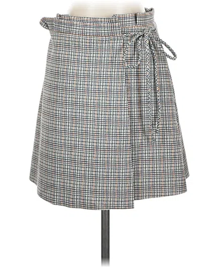 Zara Casual Skirt In Pink