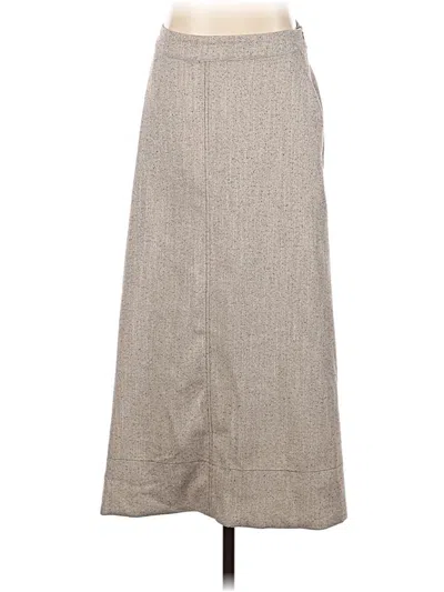 Pre-owned Zara Casual Skirt In Gray