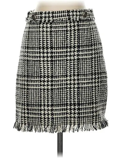 Pre-owned Zara Casual Skirt In Gray