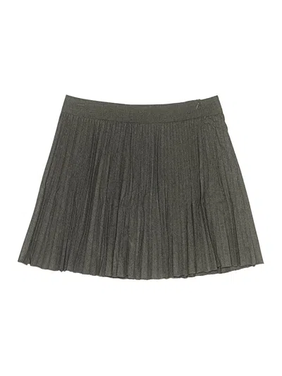 Pre-owned Zara Casual Skirt In Gray
