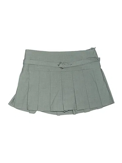 Pre-owned Zara Casual Skirt In Gray