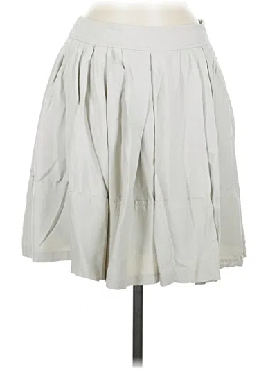 Pre-owned Zara Casual Skirt In Gray