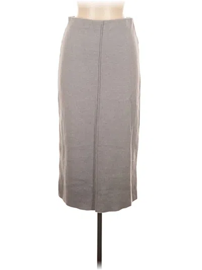 Pre-owned Zara Casual Skirt In Gray