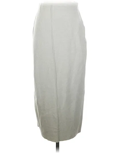 Zara Casual Skirt In Gray
