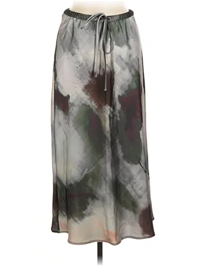 Pre-owned Zara Casual Skirt In Gray