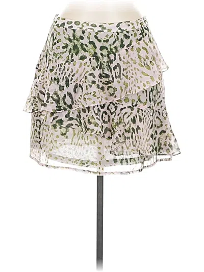 Pre-owned Zara Casual Skirt In Green