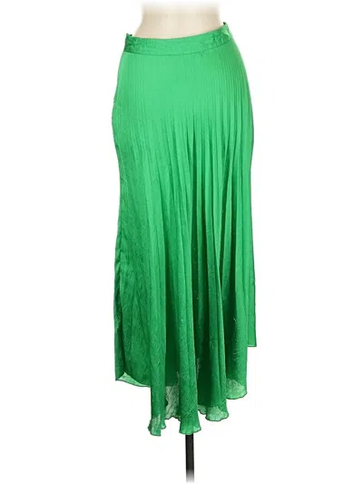 Pre-owned Zara Casual Skirt In Green