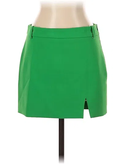 Pre-owned Zara Casual Skirt In Green