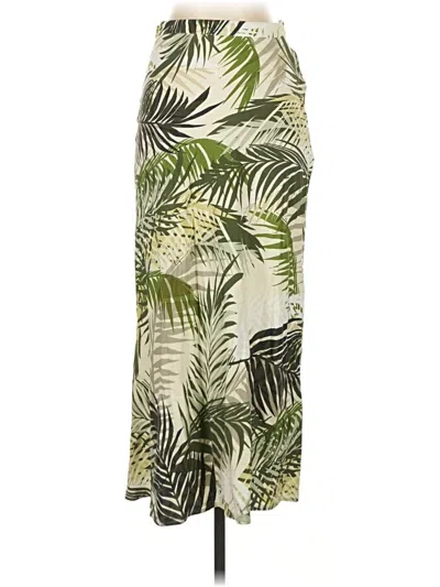 Pre-owned Zara Casual Skirt In Green