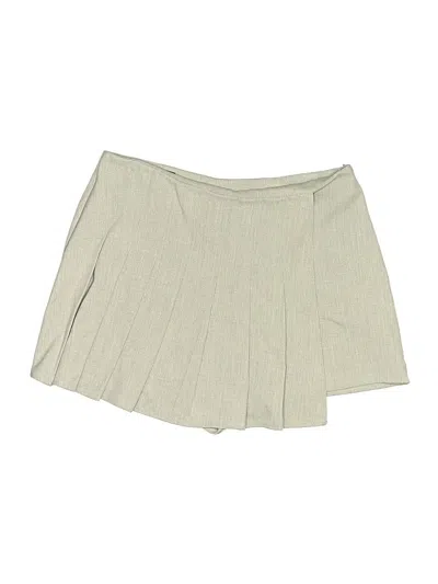 Pre-owned Zara Casual Skirt In Green