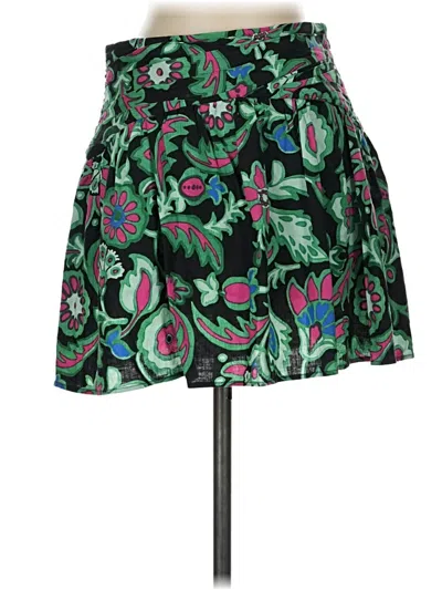 Pre-owned Zara Casual Skirt In Green