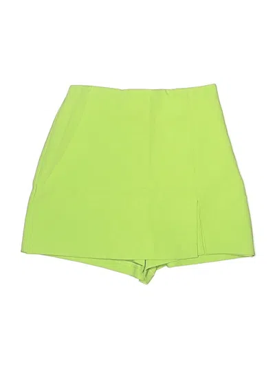 Pre-owned Zara Casual Skirt In Green