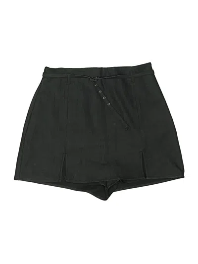 Pre-owned Zara Casual Skirt In Green