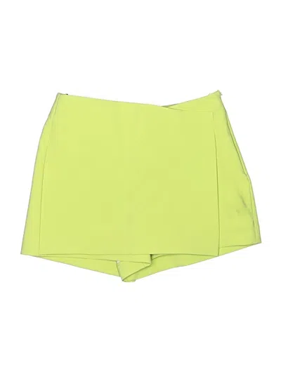 Pre-owned Zara Casual Skirt In Green
