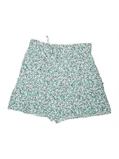 Zara Casual Skirt In Green