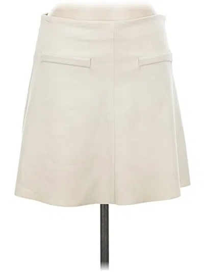 Zara Casual Skirt In Neutral