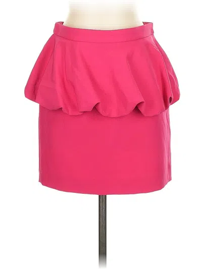 Zara Casual Skirt In Pink