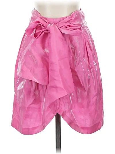 Zara Casual Skirt In Pink