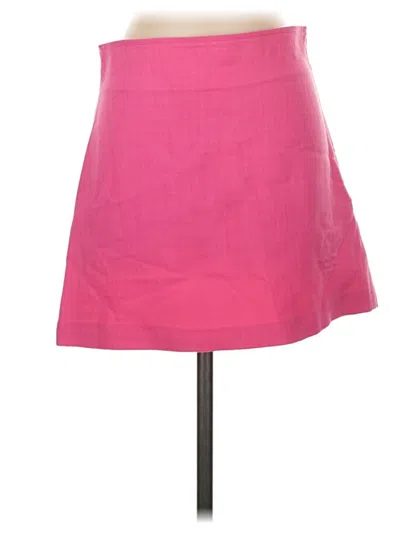 Pre-owned Zara Casual Skirt In Pink