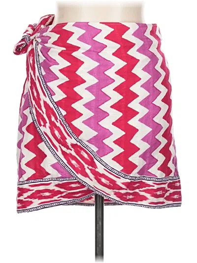 Pre-owned Zara Casual Skirt In Pink