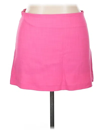 Pre-owned Zara Casual Skirt In Pink