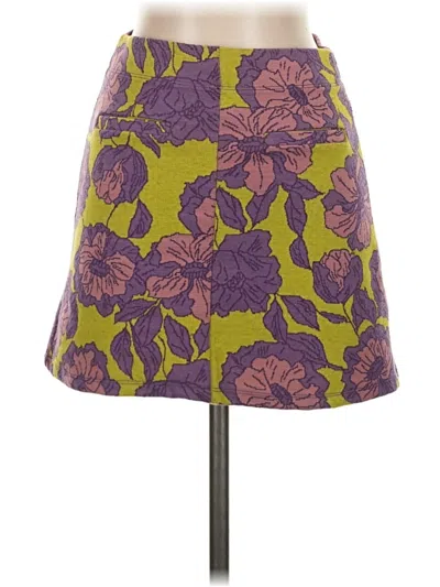 Pre-owned Zara Casual Skirt In Purple