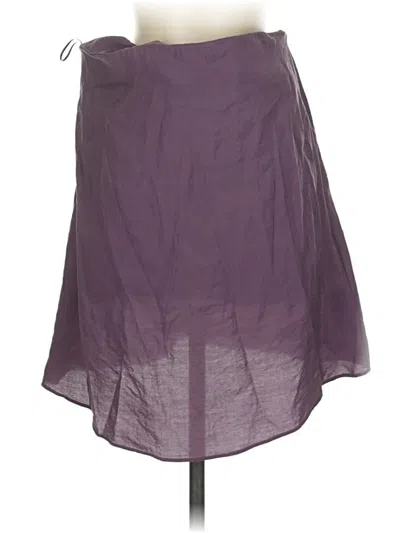 Zara Casual Skirt In Purple