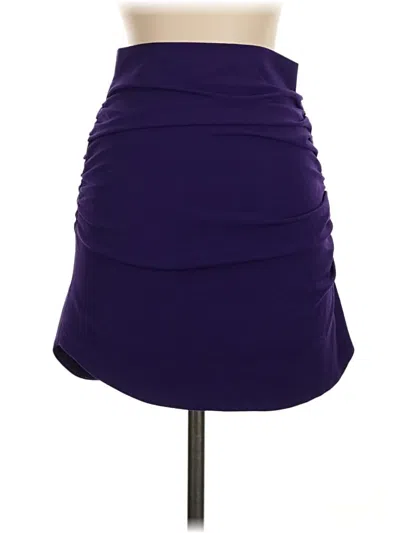 Pre-owned Zara Casual Skirt In Purple