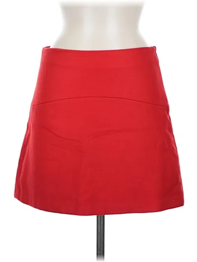 Pre-owned Zara Casual Skirt In Red