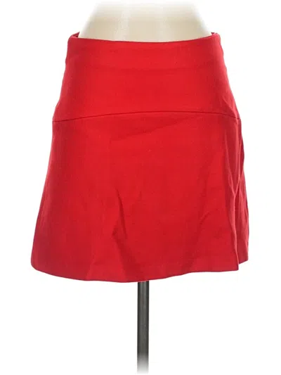 Pre-owned Zara Casual Skirt In Red