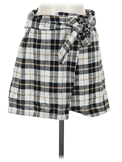 Pre-owned Zara Casual Skirt In Tan