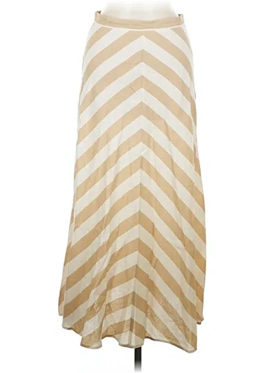 Pre-owned Zara Casual Skirt In Tan