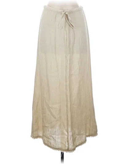 Pre-owned Zara Casual Skirt In Tan