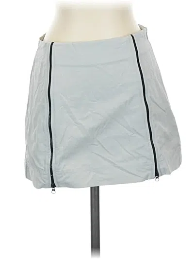 Pre-owned Zara Casual Skirt In White
