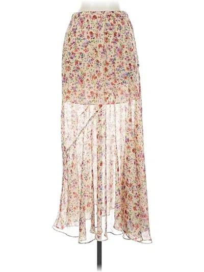 Pre-owned Zara Casual Skirt In White