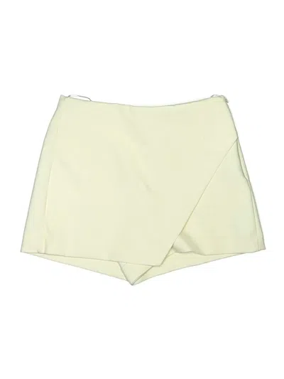 Pre-owned Zara Casual Skirt In White