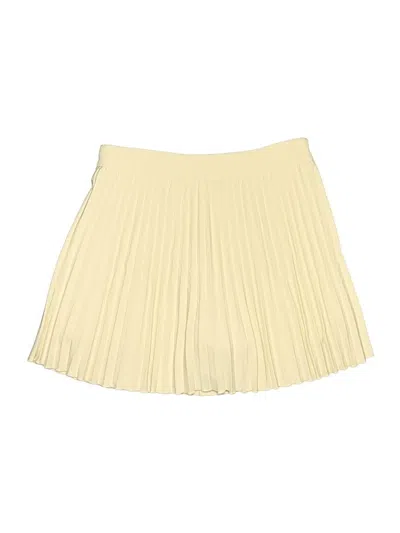 Pre-owned Zara Casual Skirt In White