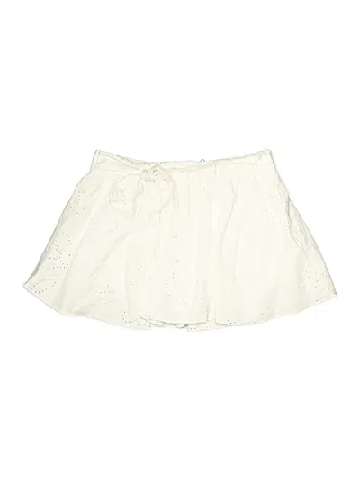 Pre-owned Zara Casual Skirt In White
