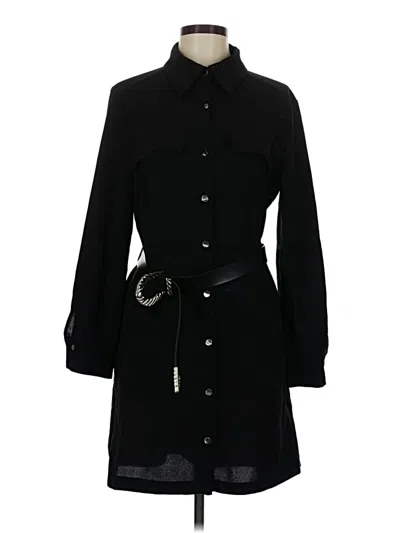 Pre-owned Zara Coat In Black