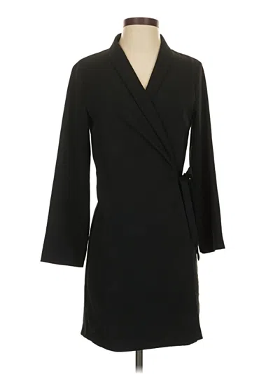 Pre-owned Zara Coat In Black