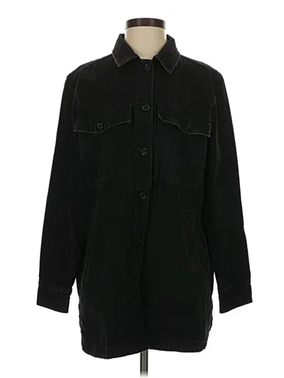 Pre-owned Zara Coat In Black