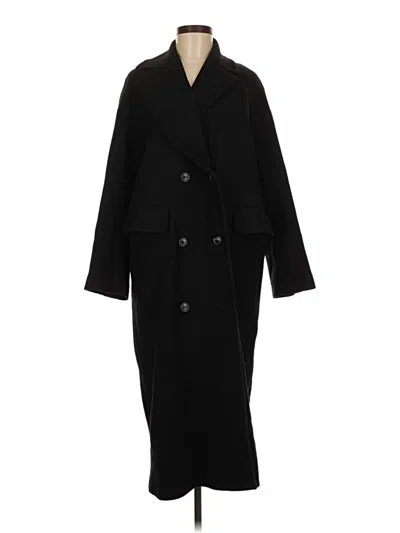 Pre-owned Zara Coat In Black