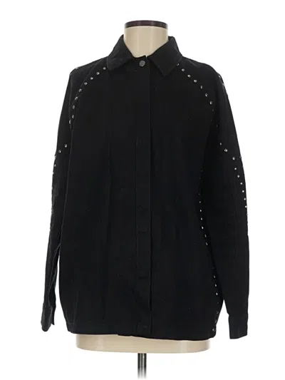 Pre-owned Zara Coat In Black