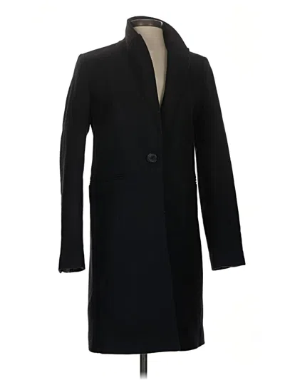 Pre-owned Zara Coat In Black