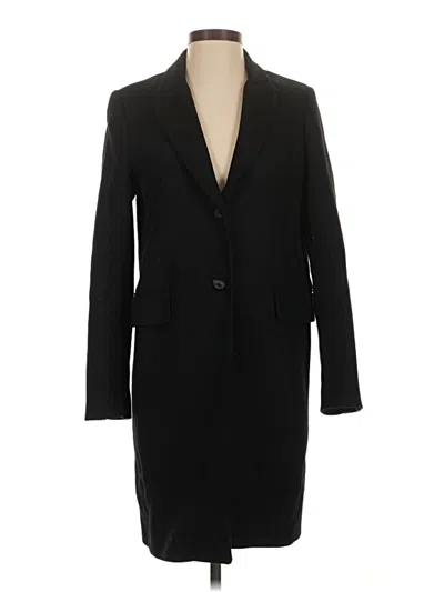 Pre-owned Zara Coat In Black