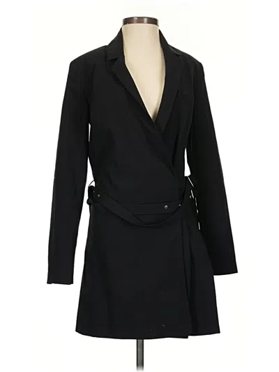 Pre-owned Zara Coat In Black