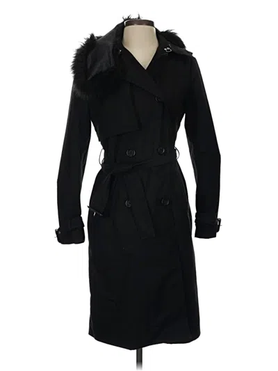 Pre-owned Zara Coat In Black
